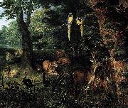 Jan Breughel Paradise oil painting artist